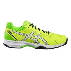 Asics Gel Padel Exclusive 4 Sg Verde y Amarillo E515N 8501