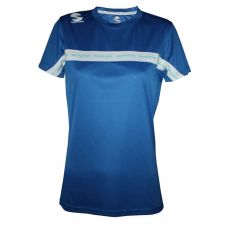 TSHIRT PADEL SOFTEE CLUB ROYAL BLANC FEMME