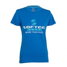 CAMISETA PADEL SOFTEE SPRING MUJER AZUL