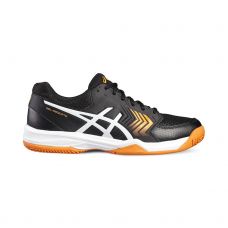 ASICS GEL DEDICATE 5 CLAY NEGRO NARANJA e708y 9001