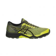 ASICS GEL FUJITRABUCO 6 NEGRO AMARILLO T7E4N 8990
