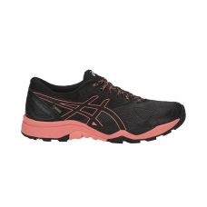 ASICS GEL FUJITRABUCO 6 GTX NEGRO ROSA MUJER T7F5N 9006