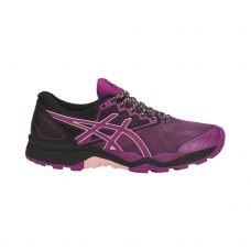 ASICS GEL FUJITRABUCO 6 MORADO NEGRO MUJER T7E9N 3217