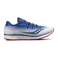 SAUCONY FREEDOM ISO AZUL BLANCO