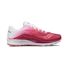 SAUCONY KINVARA 8 MUJER ROSA BLANCO S10356-5