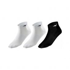 PACK 3 PARES CALCETINES MIZUNO TRAINING MID BLANCO NEGRO