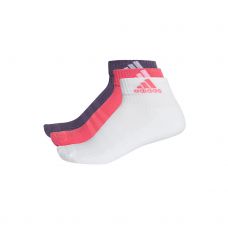 CALCETINES ADIDAS 3S PER AN HC 3 PARES NEGRO BLANCO ROJO