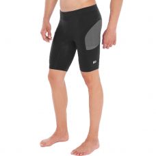 PANTALON CORTO HG SPORT ADAMAS NEGRO GRIS