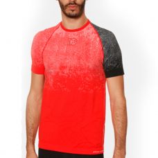 CAMISETA HG SPORT RACE ROJO NEGRO