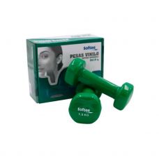 JUEGO PESAS SOFTEE VINILO 1.5KG VERDE