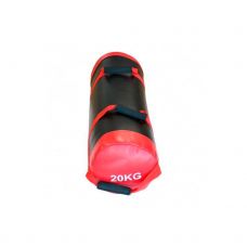 SACO ENTRENAMIENTO SOFTEE 20KG NEGRO ROJO