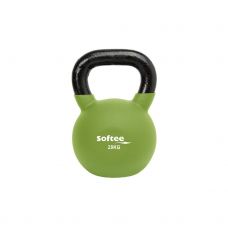 KETTLEBELL NEOPRENO 28KG VERDE NEGRO