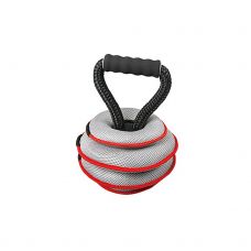 KETTLEBELL AJUSTABLE SOFTEE NEGRO GRIS