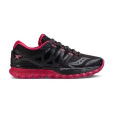 SAUCONY XODUS ISO MUJER NEGRO MORADO S103255