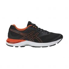 ASICS GEL PULSE 9 NEGRO NARANJA T7D3N 9006