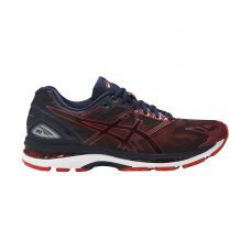 ASICS GEL NIMBUS 19 AZUL OSCURO ROJO T700N 5806
