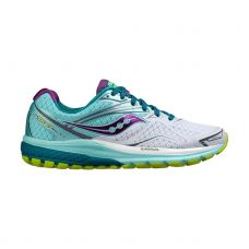 SAUCONY RIDE 9 MUJER BLANCO CELESTE S103187