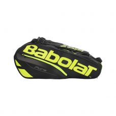 RAQUETERO BABOLAT PURE 6 RAQUETAS AMARILLO NEGRO