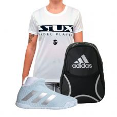 PACK ADIDAS STYCON W FEMME ET SAC A DOS ADIDAS GRIS