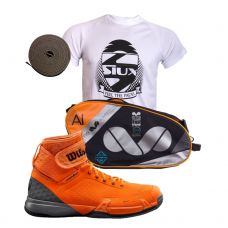 PACK CHAUSSURES WILSON AMPLIFEEL ET SAC DE PADEL EME ORANGE