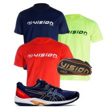 PACK ASICS GEL COURT SPEED FF Y 3 CAMISETAS VISION