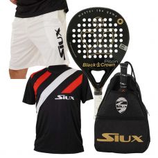 PACK BLACK CROWN PITON, BANDOLERA SIUX, CAMISETA SIUX XTREME Y PANTALON SIUX ULTIMATE