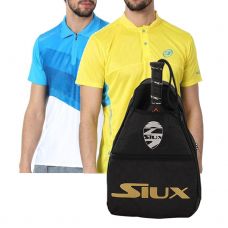 PACK 2 POLO BULLPADEL E TRACOLLA SIUX