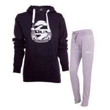 EQUIPACIN SIUX MUJER SUDADERA BELICE MARINO Y PANTALN BANDIT GRIS