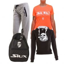 PACK EQUIPACION SIUX MUJER Y BANDOLERA SIUX S-BAG PLATA