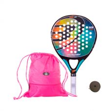 PACK BULLPADEL IRIS JUNIOR Y GYMSACK MOCHILA SIUX