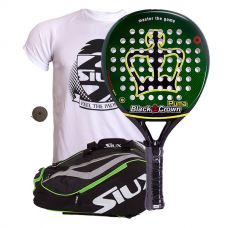 PACK BLACK CROWN PUMA Y PALETERO SIUX MASTERCOMBI ROJO