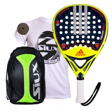 PACK ADIDAS ADIPOWER ATTK 1.7 E ZAINO SIUX TRAIL GIALLO