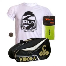 PACK PALETERO VIBORA MAMBA Y CAMISETA SIUX