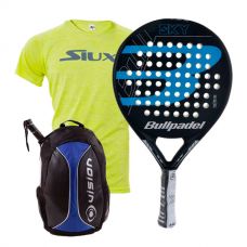 PACK BULLPADEL SKY BLEU ET SAC A DOS VISION