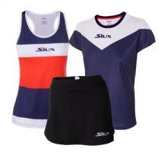 PACK MUJER SIUX FALDA ELEMENT NEGRO Y 2 CAMISETAS