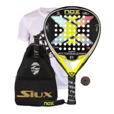 PACK NOX ATTRACTION WORLD PADEL TOUR EDITION 2021 Y BANDOLERA SIUX