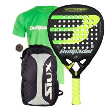 PACK BULLPADEL VERTEX 2 19 CON MOCHILA TRAIL 2.0