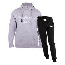 EQUIPACIN SIUX SUDADERA CLASSIC GRIS Y PANTALN FURTIVE NEGRO