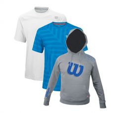 PACK WILSON SUDADERA HODDIE Y 2 CAMISETAS