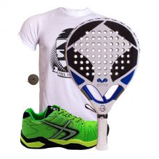 PACK EME TITANIUM WHITE 3 Y SOFTEE PADEL WINNER 1.0