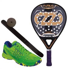 PACK CAZZEC FURIUS Y ZAPATILLAS WILSON KAOS CLAY COURT