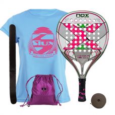 PACK NOX STINGER JR 2.1 GIRL Y GYMSACK SIUX FUCSIA
