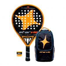 PACK STAR VIE S2 FLUOR CARBON EFFECT, MOCHILA STAR VIE GALAXY ORANGE ET OVERGRIP