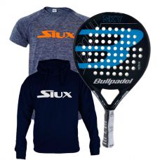 PACK BULLPADEL SKY AZUL Y TEXTIL SIUX