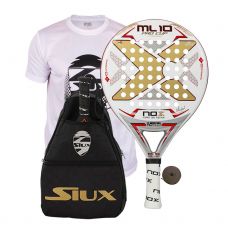 PACK NOX ML 10 PRO CUP Y BANDOLERA SIUX ORO