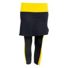 Falda Pirata Black Crown Marino Amarillo