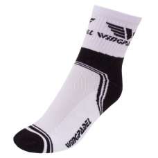 CALCETINES WINGPADEL BLANCO NEGRO
