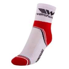 Calcetines Wingpadel Blanco Rojo
