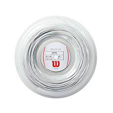 BOBINA CORDAJE DE TENIS WILSON REVOLVE SPIN 200M BLANCO