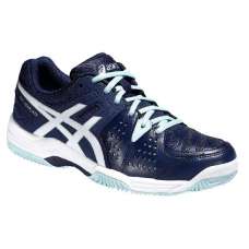 ASICS GEL DEDICATE 4 CLAY WOMAN INDIGO AZUL BLANCA E558Y 5001